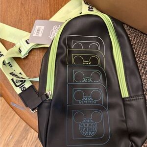 Disney Parks Walt Disney World Sling Bag Backpack New 2023